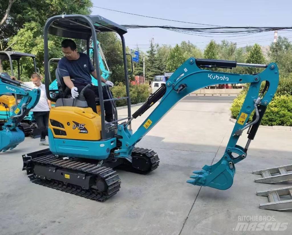 Kubota U 15 Mini rýpadlá < 7t