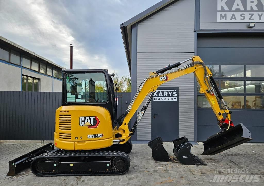 CAT 303.5 E CR Mini rýpadlá < 7t