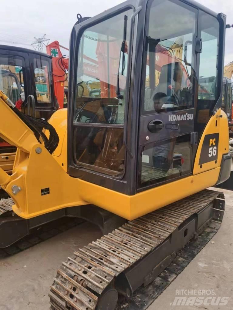 Komatsu PC 56 Pásové rýpadlá