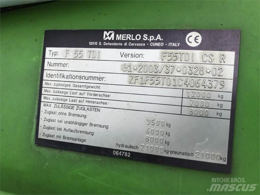 Merlo P55.9CS Teleskopické nakladače pre poľnohospodárstvo