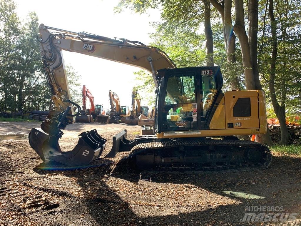 CAT 313 Pásové rýpadlá