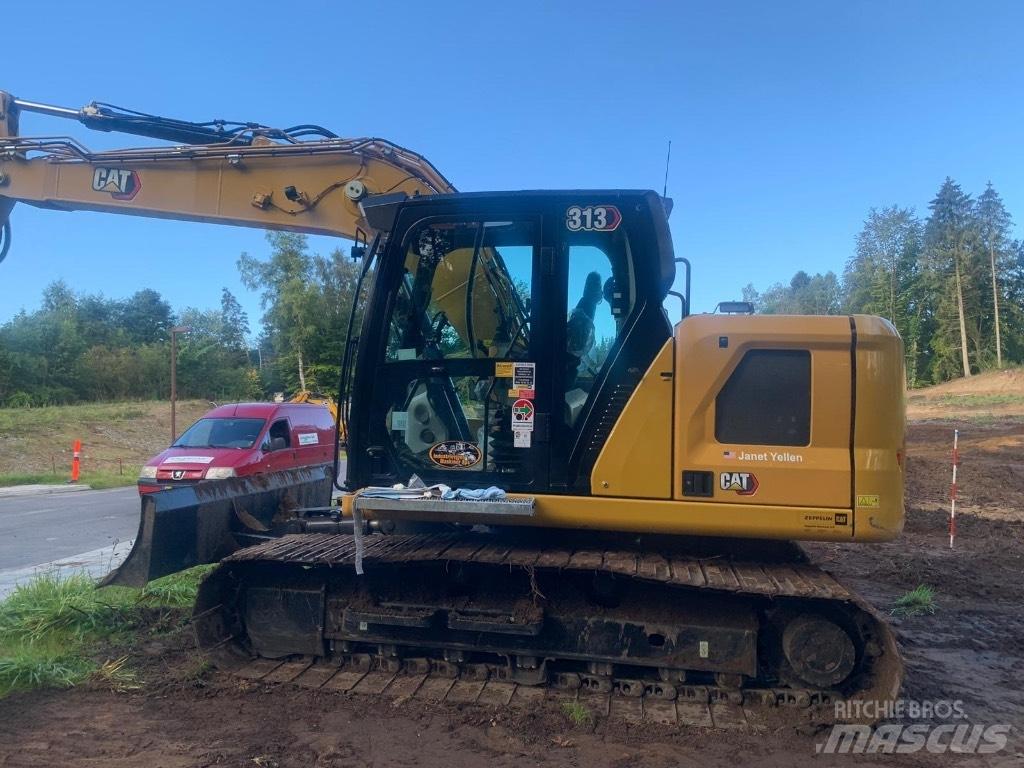 CAT 313 Pásové rýpadlá