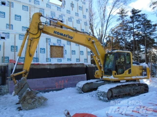 Komatsu PC 200 LC-8 Pásové rýpadlá
