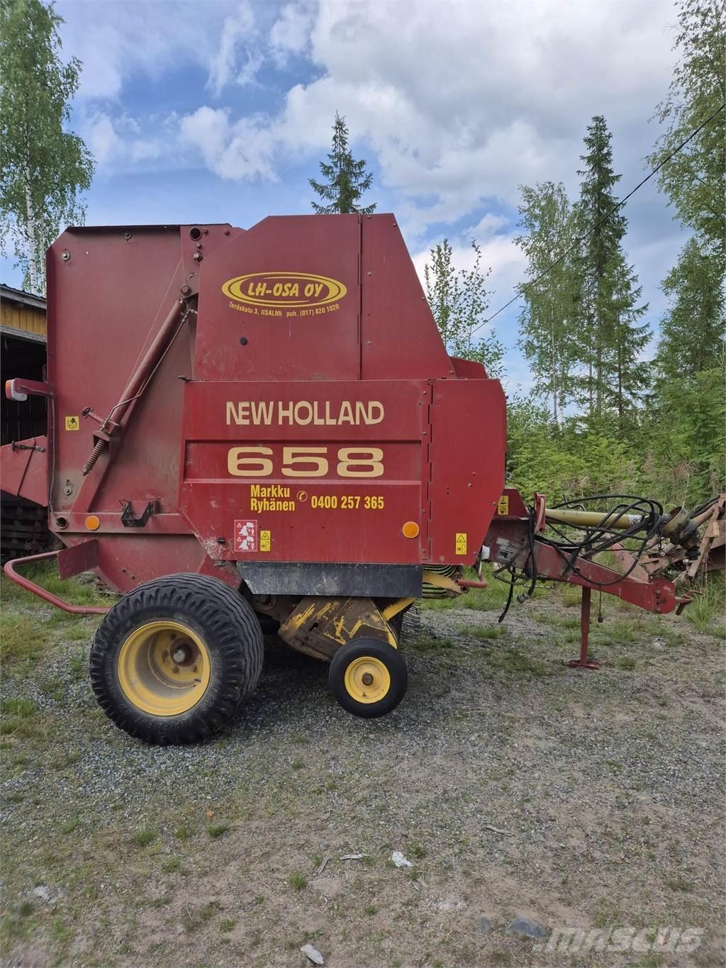 New Holland 658 Lisy na okrúhle balíky
