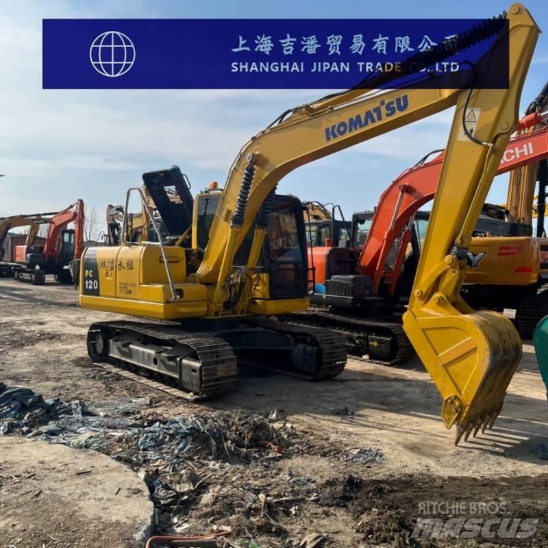 Komatsu PC 120 Pásové rýpadlá