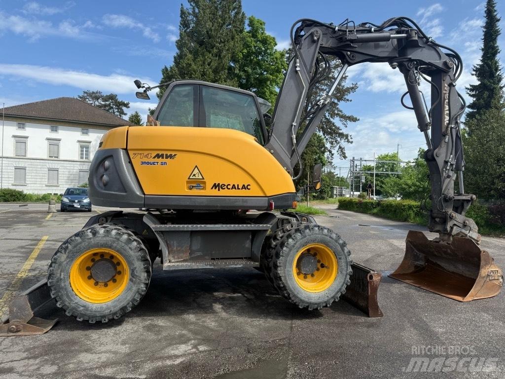 Mecalac 714 MW Kolesové rýpadlá