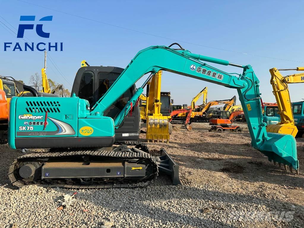 Kobelco SK 75 SR Midi rýpadlá 7 t - 12 t