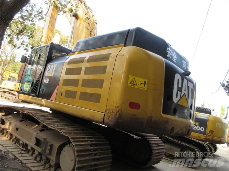 CAT 349E Pásové rýpadlá