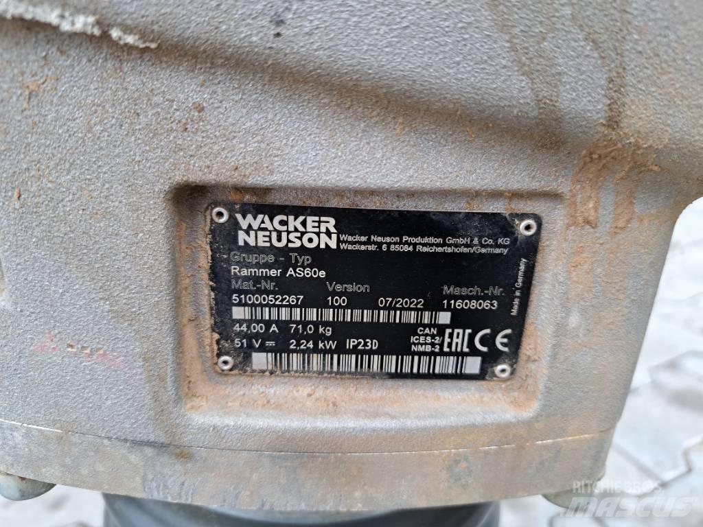 Wacker Neuson AS60e Vibračné zhutňovače
