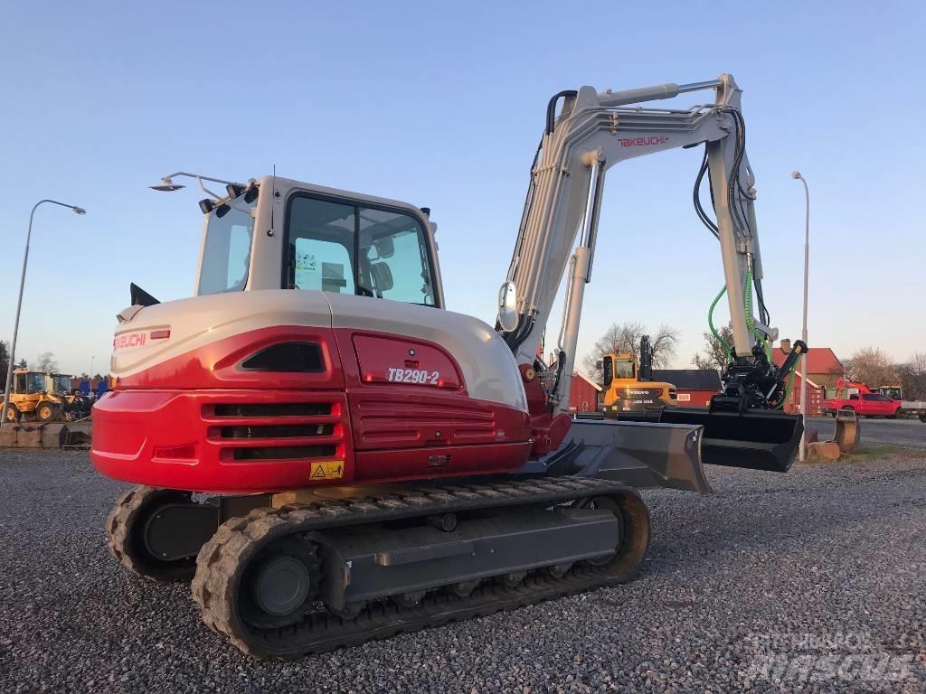 Takeuchi TB290-2 Midi rýpadlá 7 t - 12 t