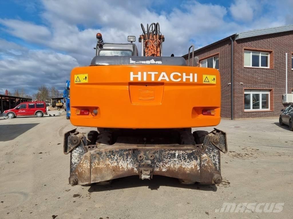 Hitachi ZX 160 W Kolesové rýpadlá