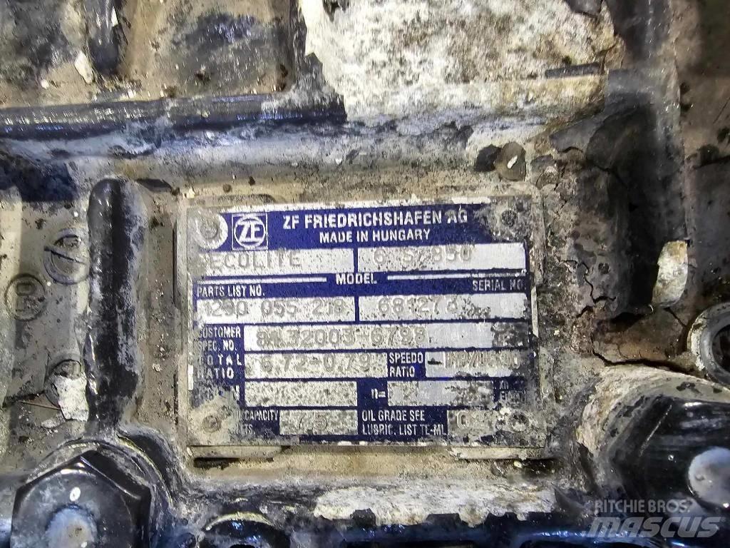 ZF 6S 850 Prevodovky