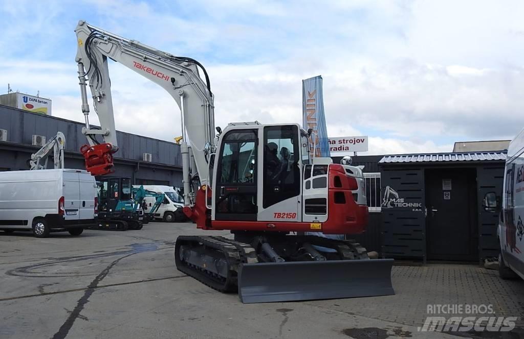 Takeuchi TB2150 Pásové rýpadlá