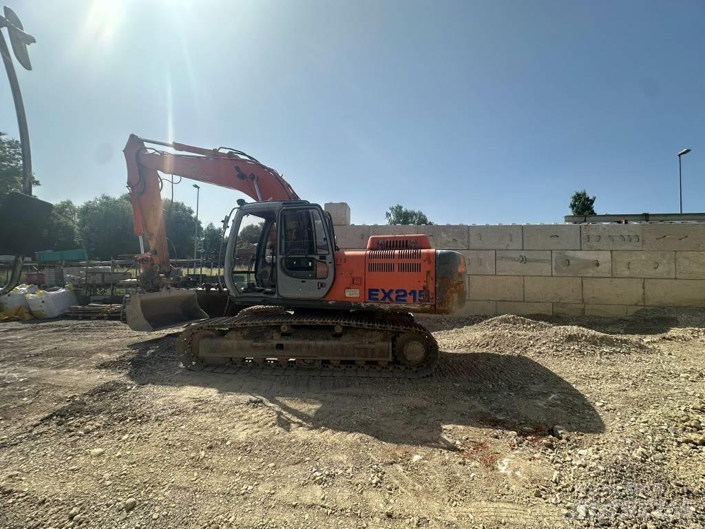 Fiat-Hitachi EX 215 Pásové rýpadlá