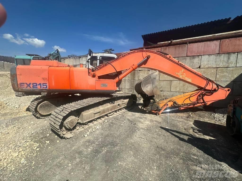 Fiat-Hitachi EX 215 Pásové rýpadlá
