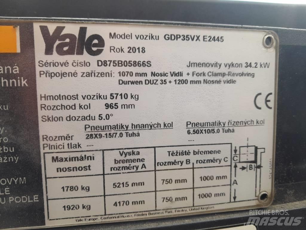 Yale GDP35VX Dieselové vozíky
