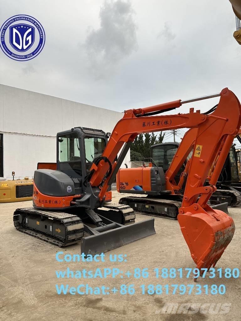 Hitachi ZX 50 U Mini rýpadlá < 7t
