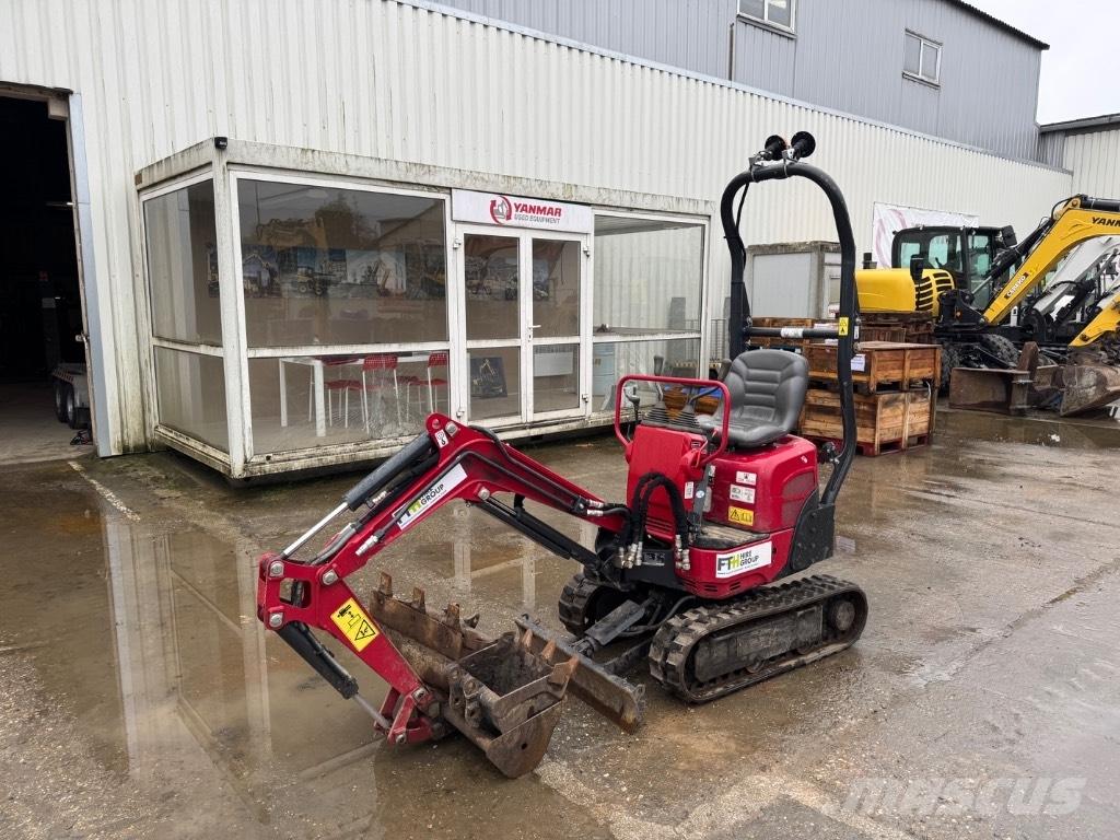 Yanmar SV08 (1F285) Mini rýpadlá < 7t