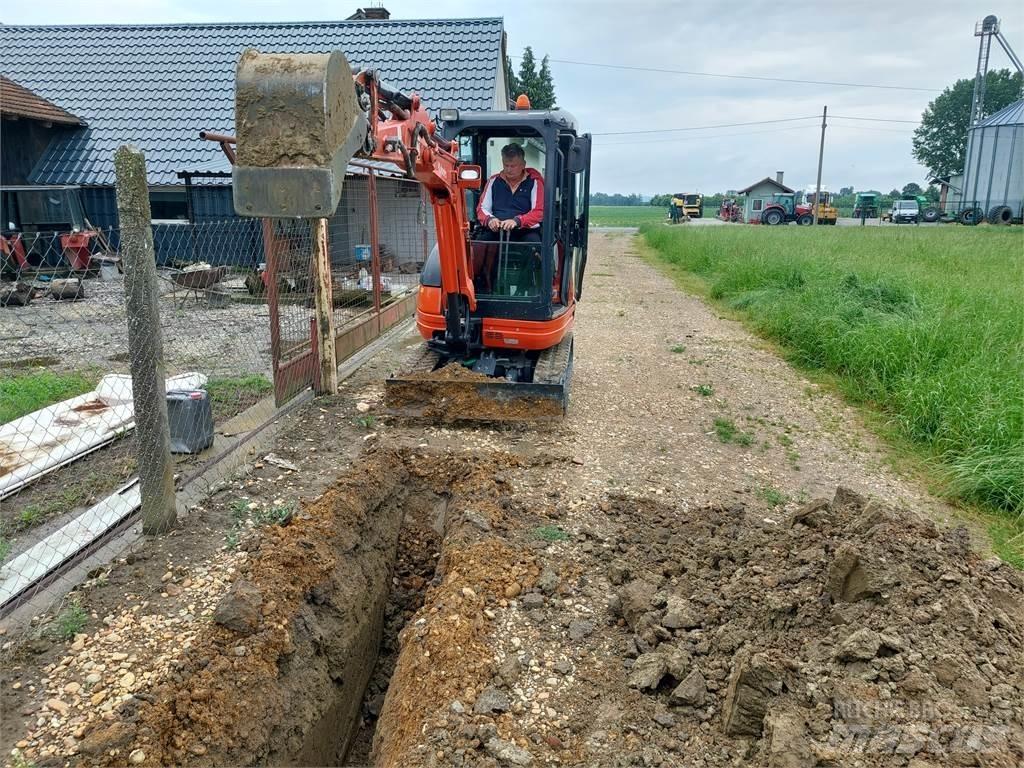 Kubota U20-3A Mini rýpadlá < 7t