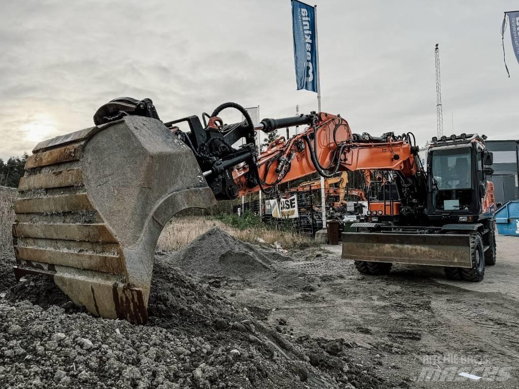Doosan DX170W-5 Kolesové rýpadlá