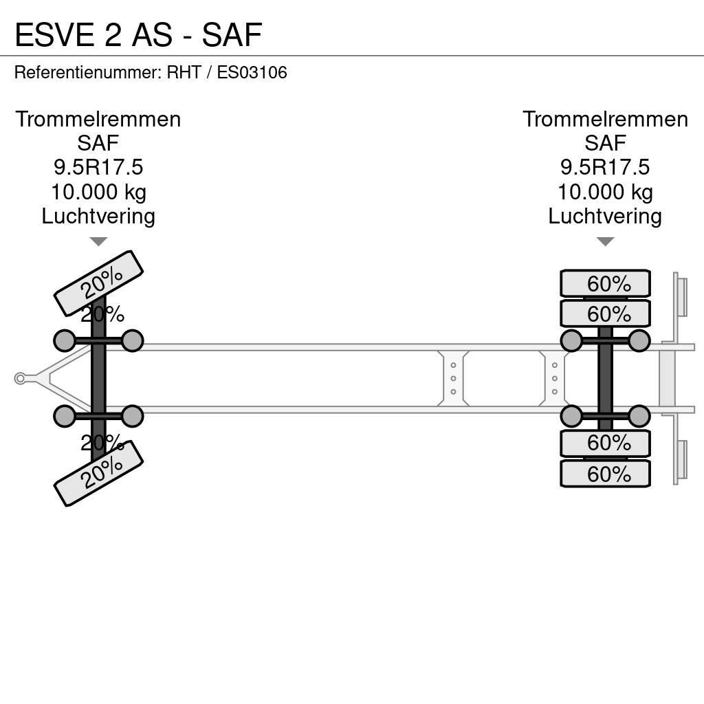 Esve 2 AS - SAF Kontajnerové prívesy