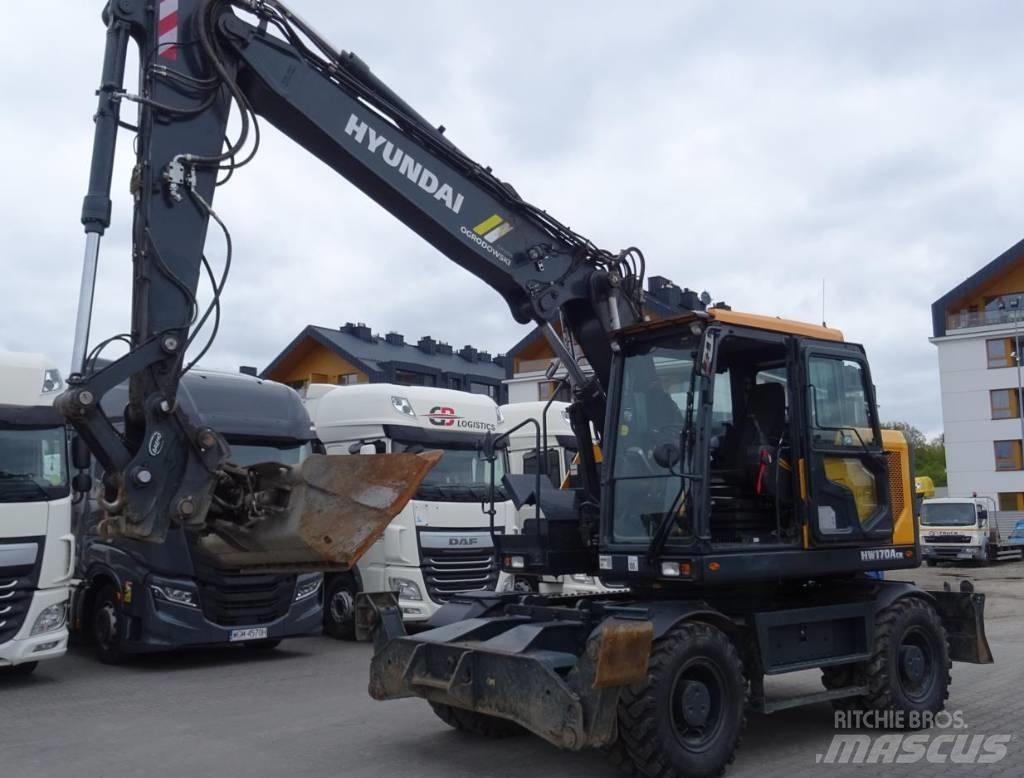Hyundai HW 170 ACR Kolesové rýpadlá