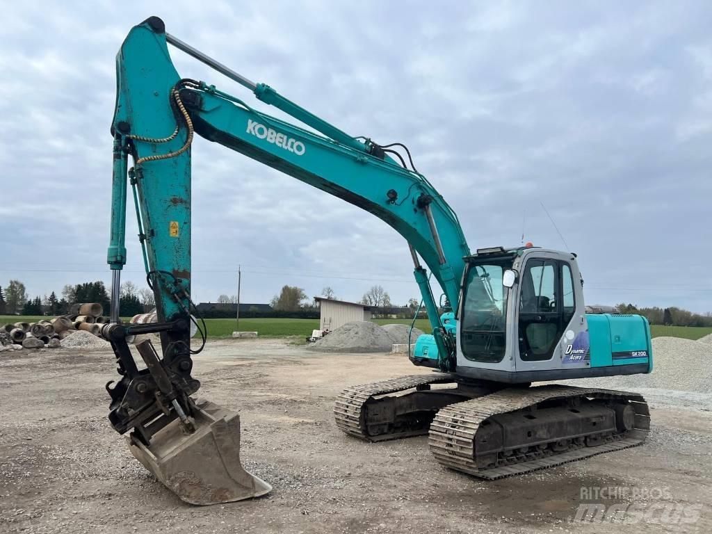 Kobelco SK 200-6 E Pásové rýpadlá