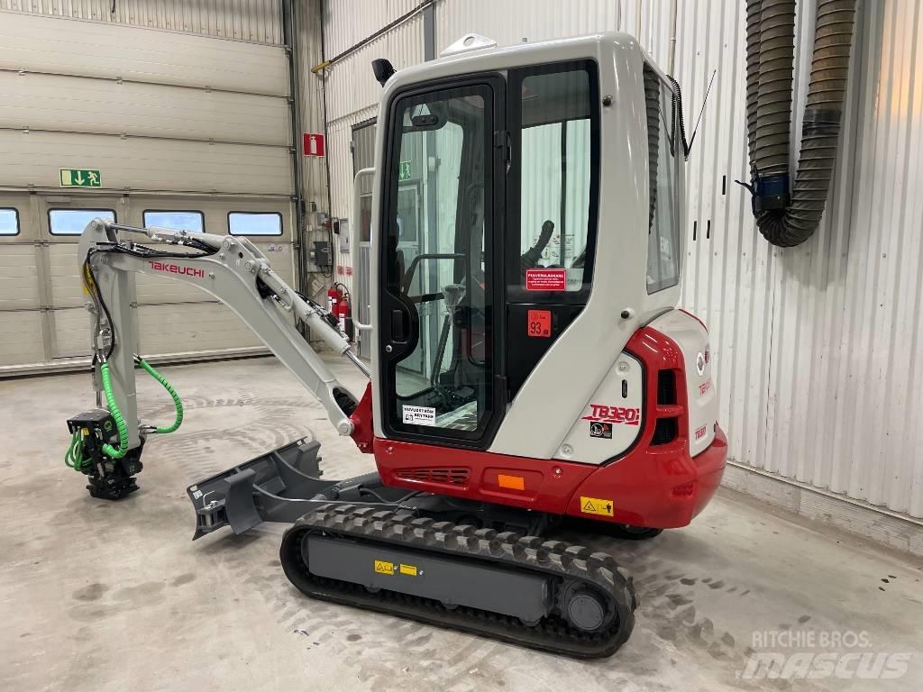 Takeuchi TB 320 Mini rýpadlá < 7t
