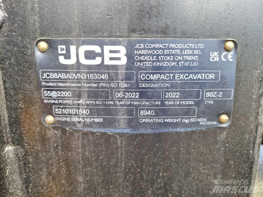 JCB 90 Z-2 Midi rýpadlá 7 t - 12 t