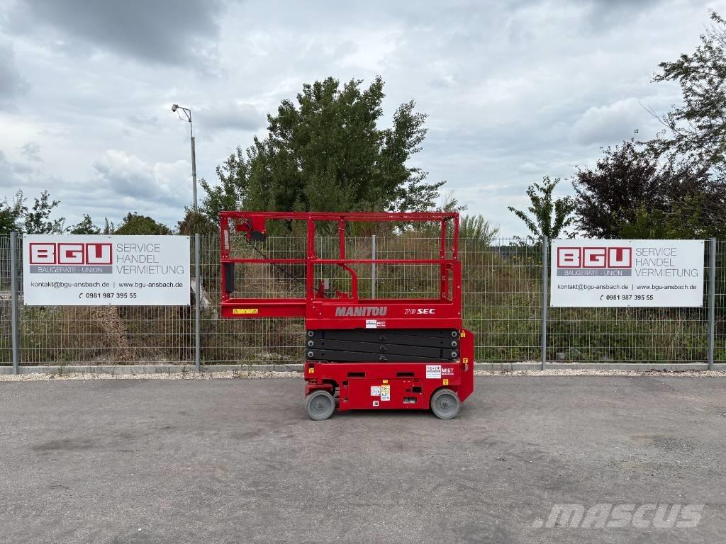Manitou 78 SEC Nožnicové zdvíhacie plošiny