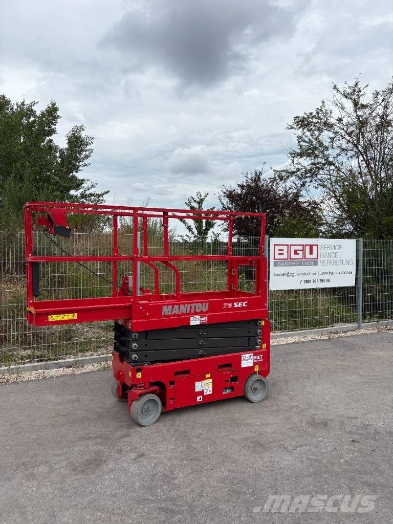 Manitou 78 SEC Nožnicové zdvíhacie plošiny