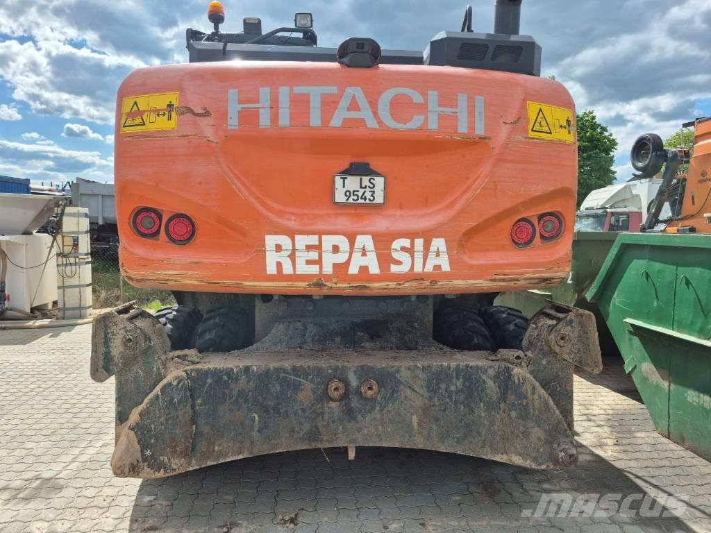 Hitachi ZX 170 W-6 Kolesové rýpadlá