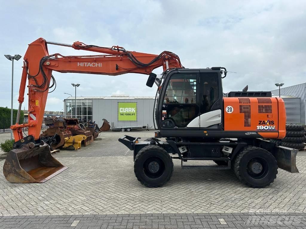 Hitachi ZX190W-6 Kolesové rýpadlá
