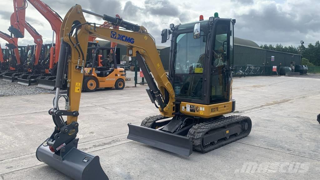XCMG XE27E Mini rýpadlá < 7t