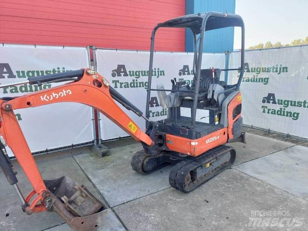 Kubota KX-015-4 Mini rýpadlá < 7t