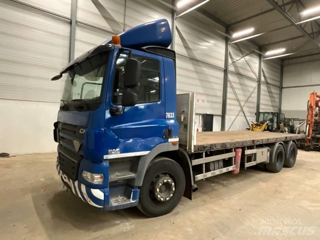 DAF CF 85.360 Plošinové nákladné automobily/nákladné automobily so sklápacími bočnicami