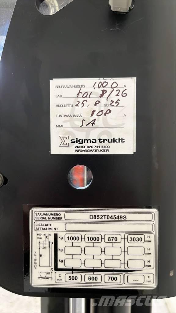 Yale MS 10 Ručne vedené vysokozdvižné vozíky