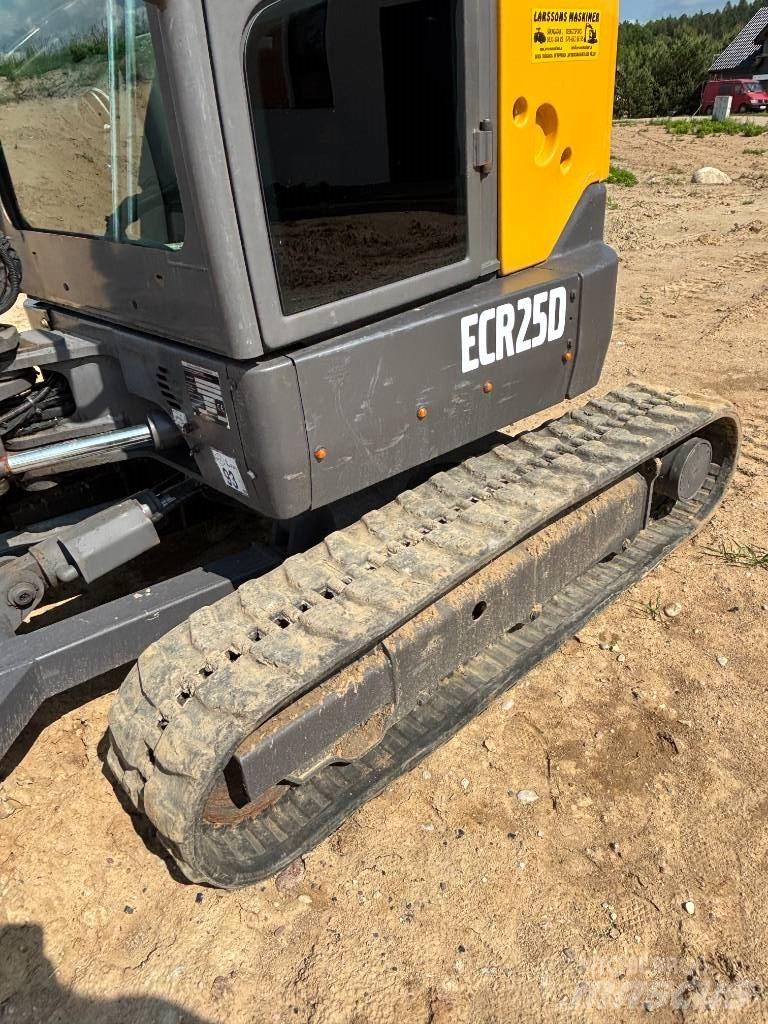 Volvo ECR 25 D Mini rýpadlá < 7t