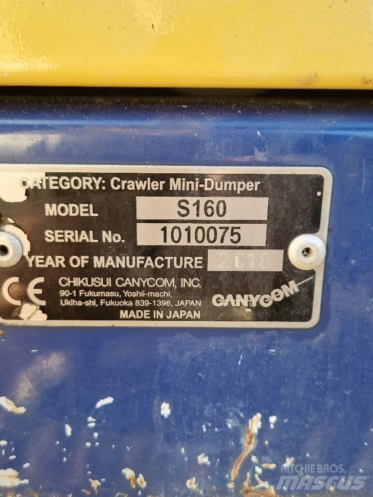 Canycom S 160 Pásové sklápače