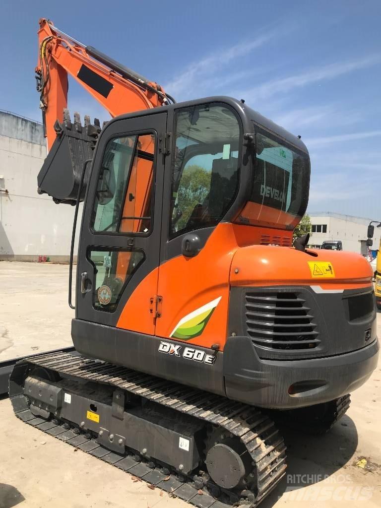 Doosan DX 60 Mini rýpadlá < 7t