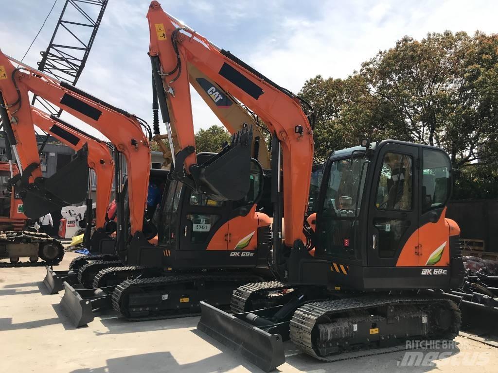 Doosan DX 60 Mini rýpadlá < 7t
