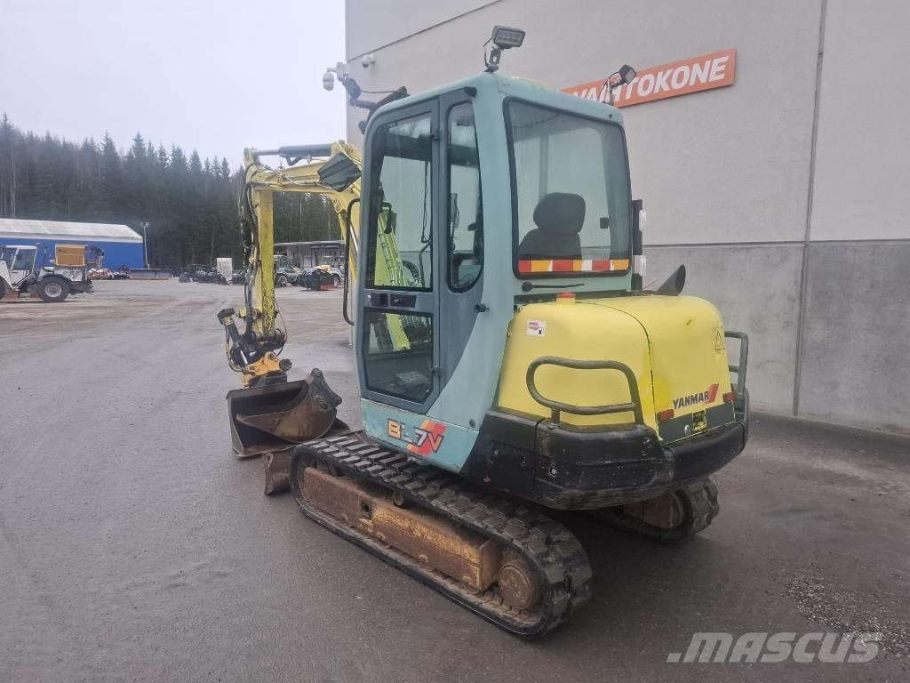 Yanmar B 37 V Mini rýpadlá < 7t