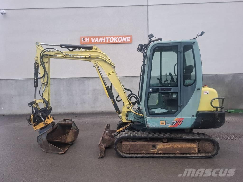 Yanmar B 37 V Mini rýpadlá < 7t