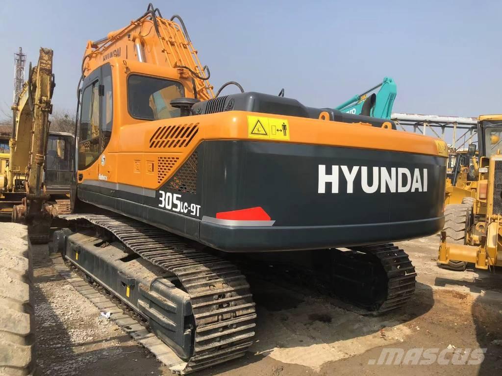 Hyundai 305 LC-9T Pásové rýpadlá
