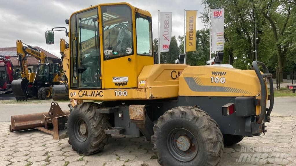 Gallmac WMW 100 Kolesové rýpadlá