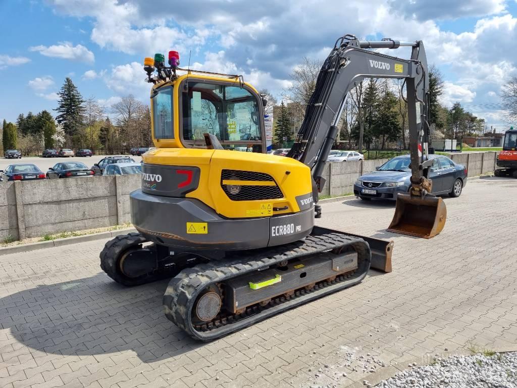 Volvo ECR 88 D Midi rýpadlá 7 t - 12 t