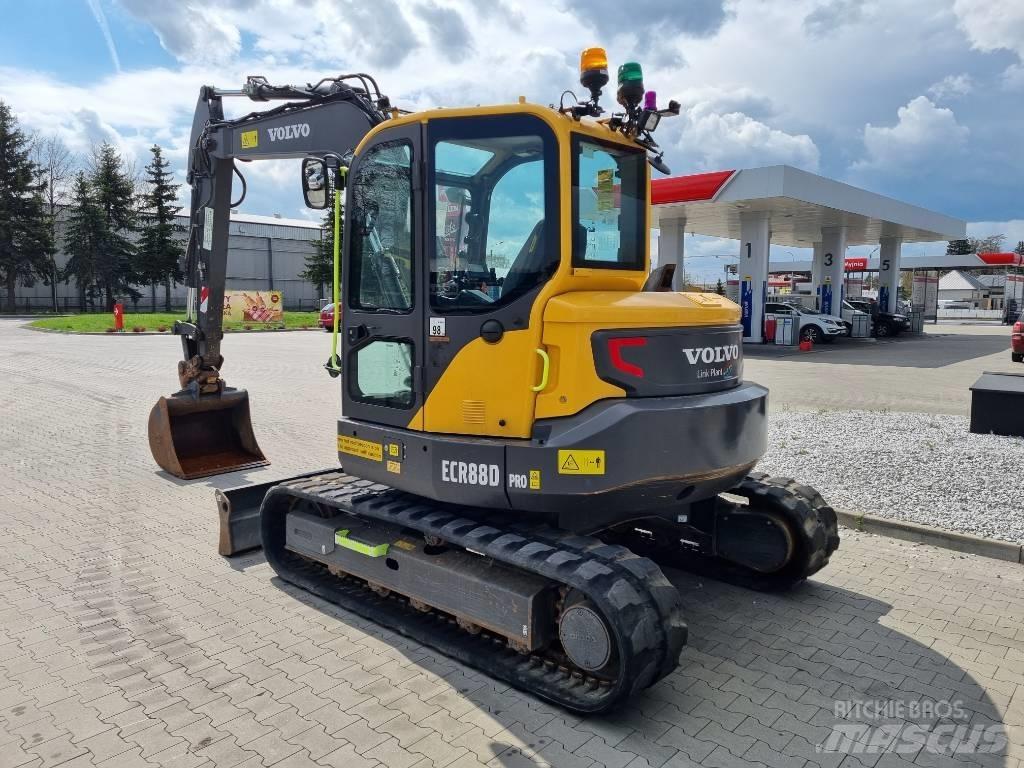 Volvo ECR 88 D Midi rýpadlá 7 t - 12 t