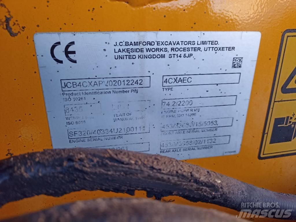 JCB 4 CX Rýpadlo-nakladače