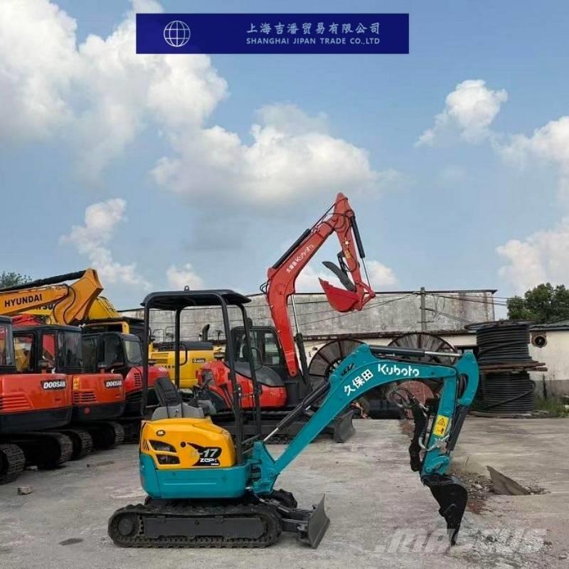 Kubota U 17 Mini rýpadlá < 7t