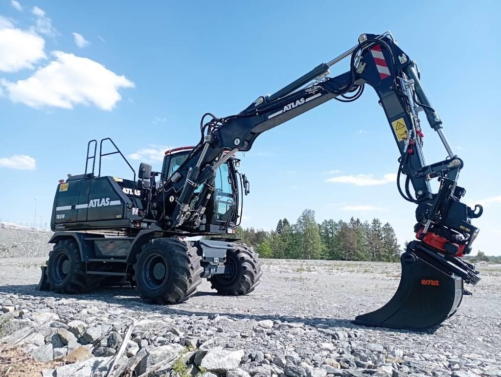 Atlas 185w Kolesové rýpadlá